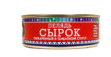 Сырок обжаренный в томатном соусе